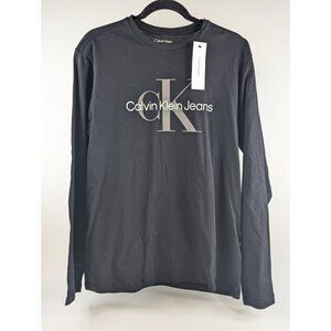 Calvin Klein Jeans - CK Black Beauty Medium Long Sleeve T-Shirt - MEDIUM M NWT